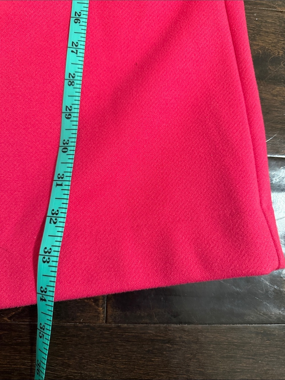 NWT Love Tree Bright Pink Trench Coat 3/4 size large brand new never worn - Picture 10 of 11